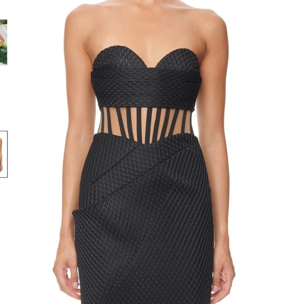 NWT Eliya The Label Zariah Dress Black size XL - Picture 4 of 5